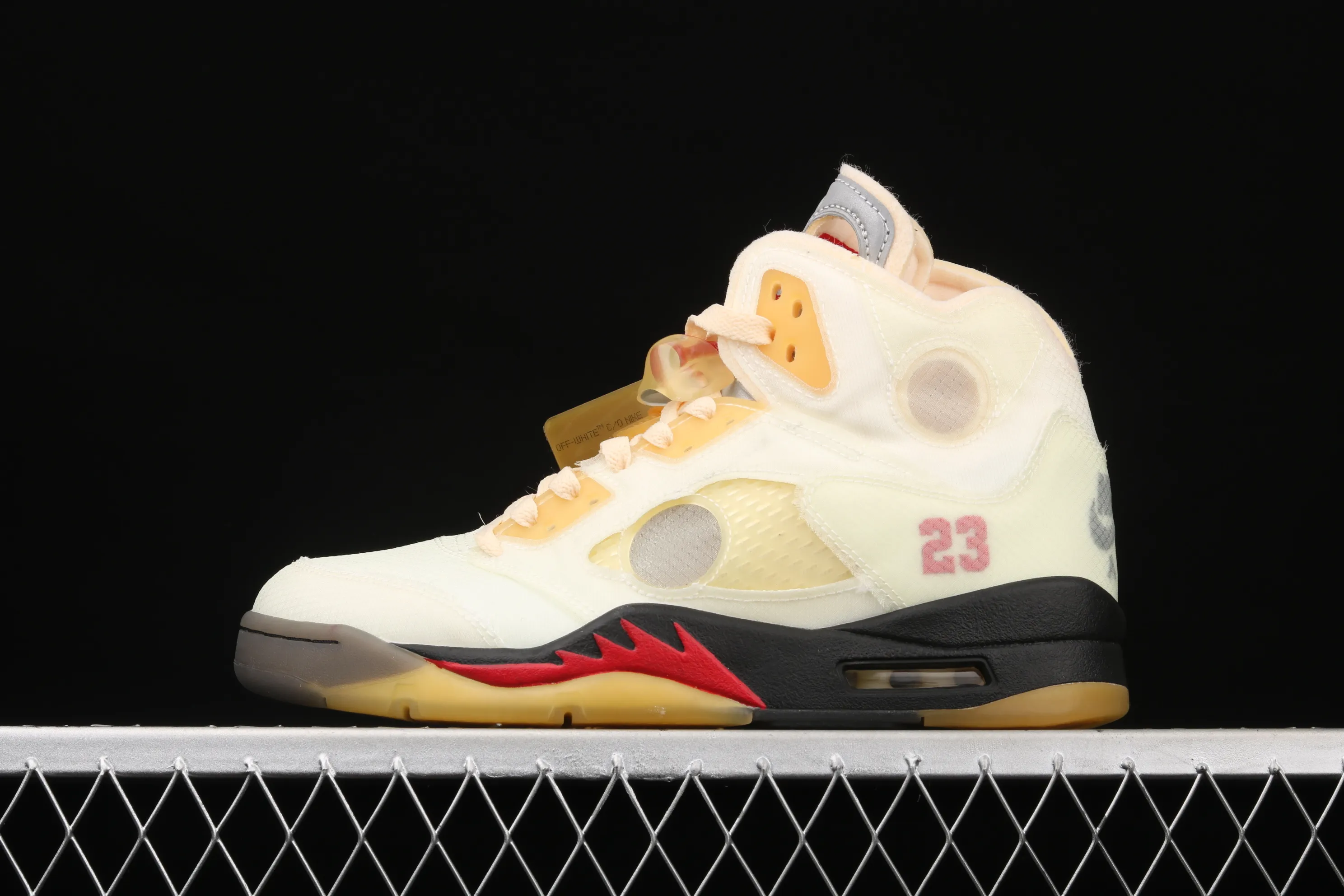 All categories Air Jordan Jordan series basketball shoes Air Jordan 5 J version OF x Air Jordan 5 AJ5 Qiao 5 Baifan Jin Chanyi DH8565-100